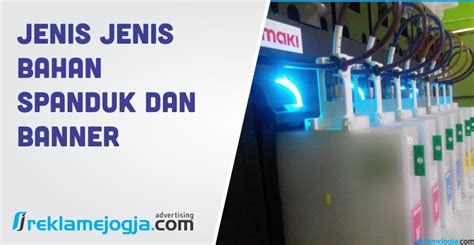 √ Jenis Bahan Spanduk dan Banner | Reklame Jogja