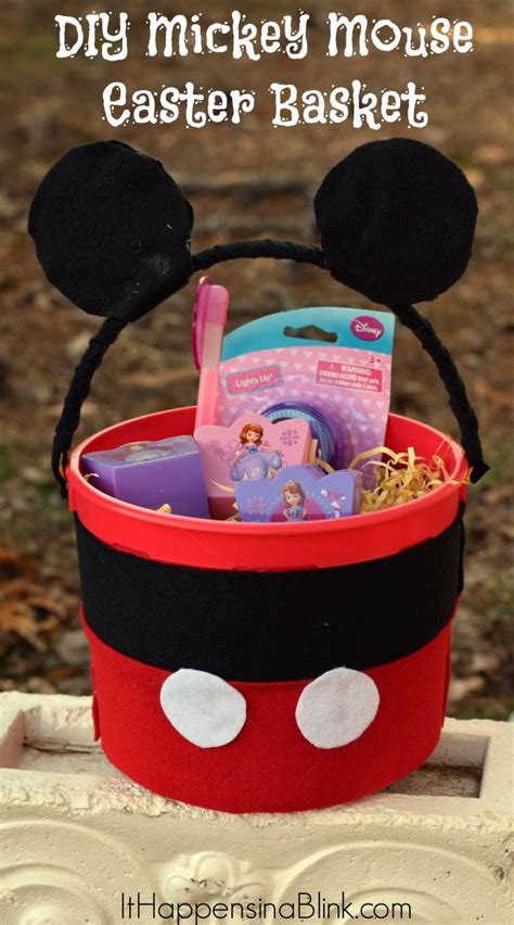 diy disney easter baskets in 2022 disney easter basket easter baskets easter basket diy