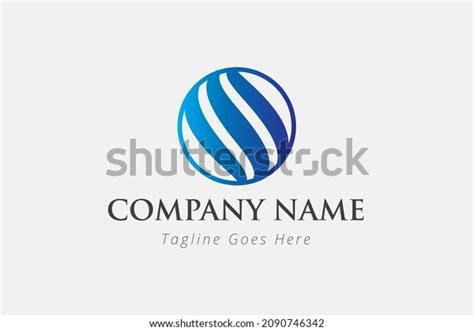 Communication Connect World Concept Design Blue Stock Vector Royalty