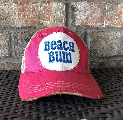 Beach Bum Hat Swim Hat Lake Hat Womens Hatwomens Etsy