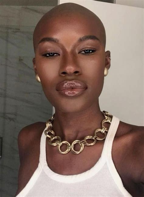 19 Stunning Black Women Whose Bald Heads Will Leave You Speechless