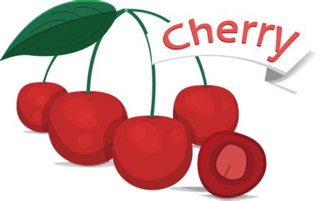 Tube Fruit Cerise Png Dessin Cherry Drawing Clipart