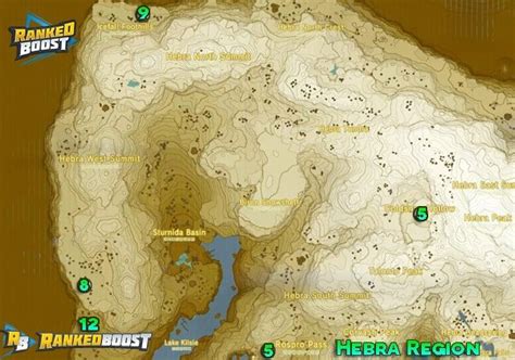 Breath Of The Wild Shrine Map Hebra