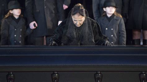 Celine Dion Attends Funeral For Husband Rene Angelil Youtube