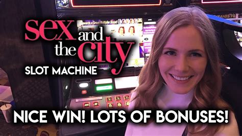 Sex And The City Slot Machine Bonuses At Once Youtube