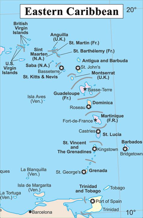 Pin By On Caribbean Destination Carribean Map
