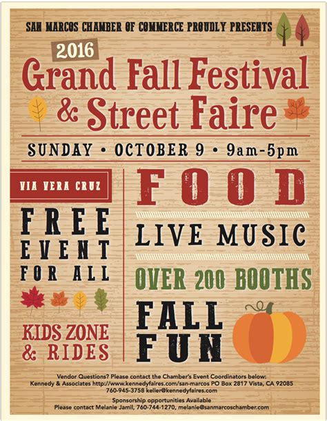 Fabulous Fall Festival And Street Fair Food Festivities Fun