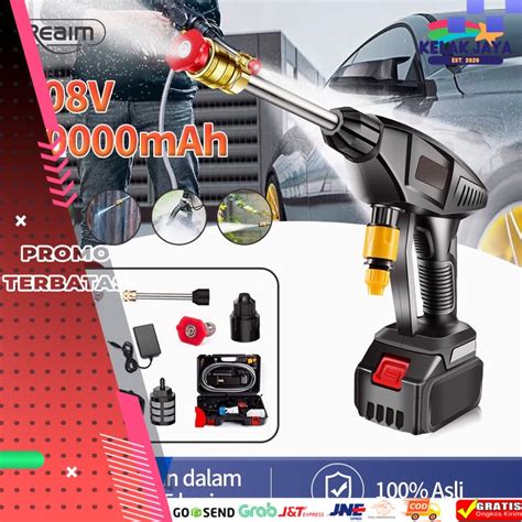 Jual Reaim Jet Cleaner Tekanan Tinggi Alat Cuci Motor Mobil Ac Steam