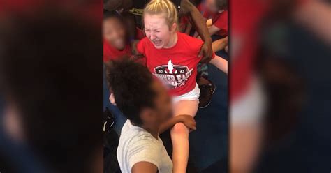 disturbing video shows high school cheerleaders forced into repeated splits