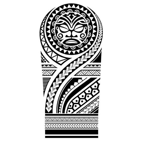 Polynesian Tattoo Sleeve Templates Tattoo Area