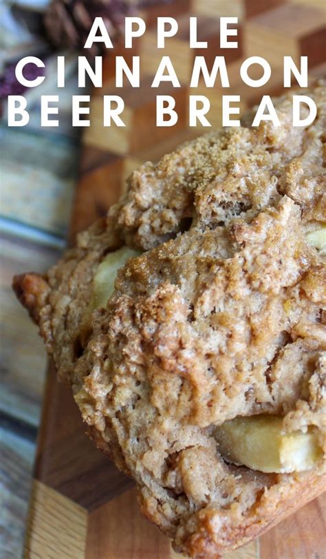 Apple Cinnamon Beer Bread Recipe The Frugal Navy Wife Recipe Beer