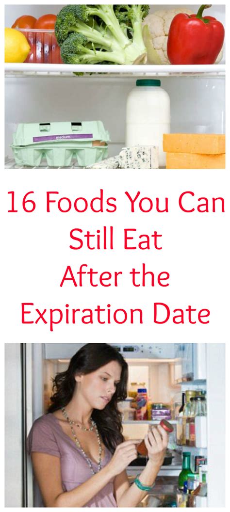 16 Foods You Can Still Eat After The Expiration Date Expiration Dates