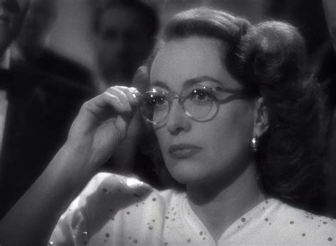 Joan Crawford Wearing Glasses In Humoresque 1946 Joan Crawford