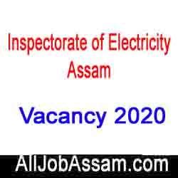 Inspectorate Of Electricity Assam Recruitment Electrical Jugali