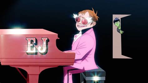 Gorillaz Lanzará The Pink Phantom Con Elton John — Radio Concierto Chile