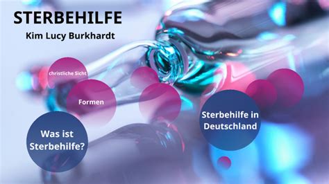 Sterbehilfe By Kim Burkhardt On Prezi