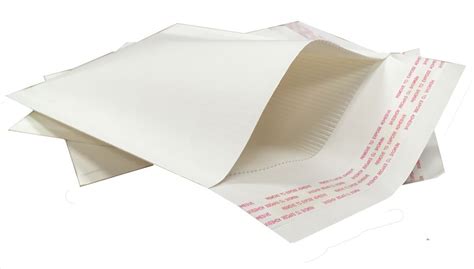 White Paper Corrugated Envelope Mailer Bags 180mm X 265mm