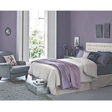 How To Work The Lilac And Grey Colour Scheme Into Your Home Bedroom Color Schemes Purple