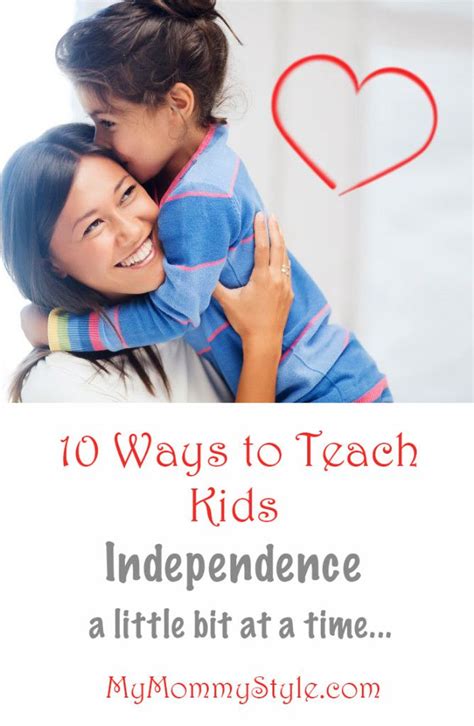 How To Raise Independent Children ☼ Parenting