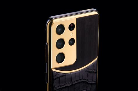 Stuart Hughes 24ct Gold Samsung Galaxy S21 Ultra Unique Edition