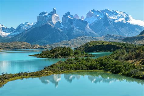 Lake Pehoe Torres Del Paine Chile Digital Art By Heeb Photos