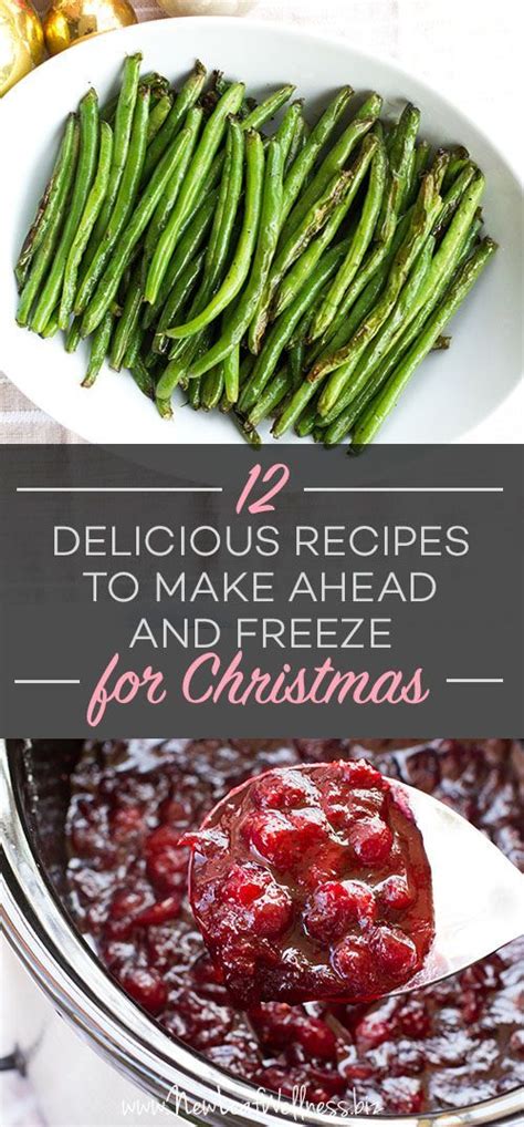 We're hosting christmas dinner this year for the first time in a long time. 12 Delicious Recipes to Make Ahead and Freeze for ...