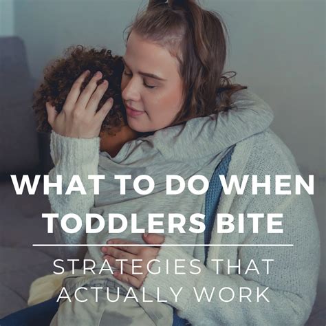 What To Do When Toddlers Bite Playful Poppies Learning Co
