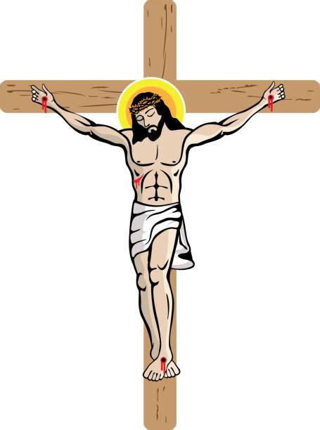 Jesus Being Nailed To The Cross Stock Photos Pictures And Royalty Free