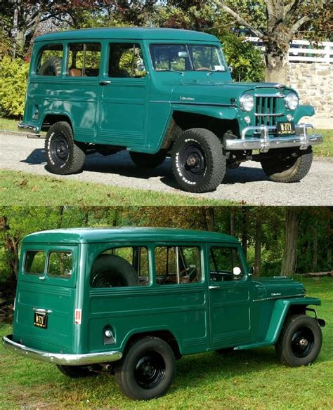 1957 Jeep Willys Wagon Vintage Jeep Willys Wagon Classic Cars Trucks