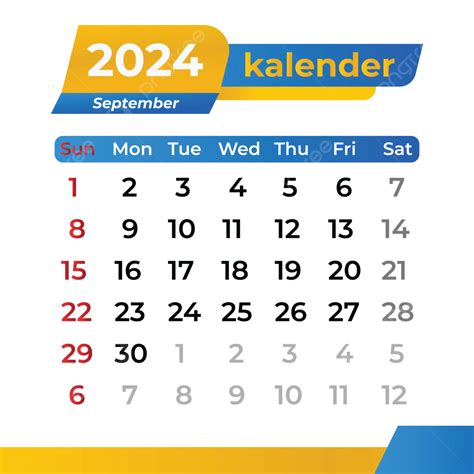 Gambar Kalendar Gambar Bulan September 2024 Muat Turun Percuma
