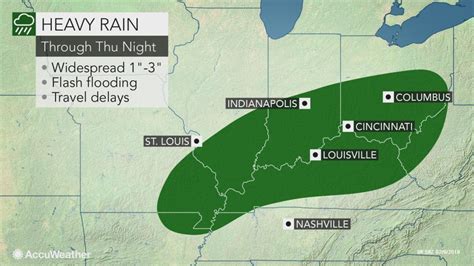 Flooding Rainfall To Target Southern Plains To Ohio Valley During 2nd