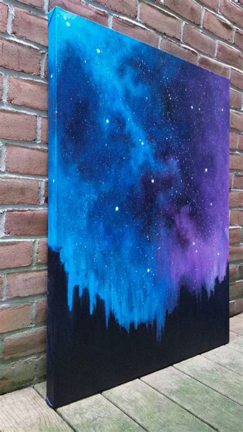 Mellow Wonder Stardust Galaxy Original Art Large Original Painting