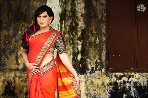 Indian Fashion Designer Celebrates Transgender Women In Her New Sari Collection Mashable