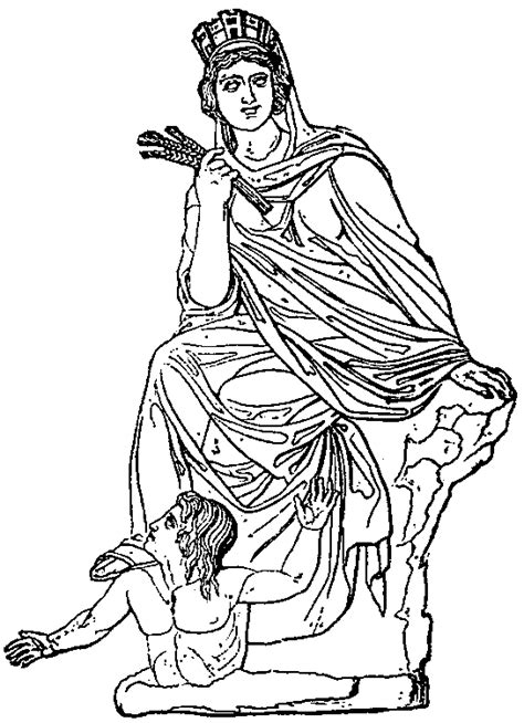 Mitología griega 75 Dioses y diosas Páginas para colorear
