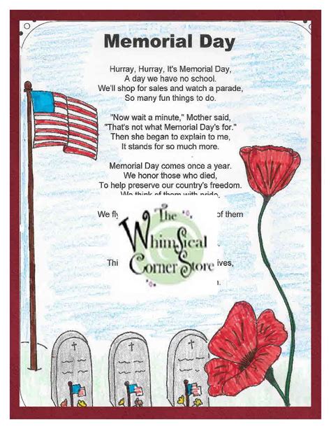Promote Patriotism In Your Classroom This Packet Contains A Poem That