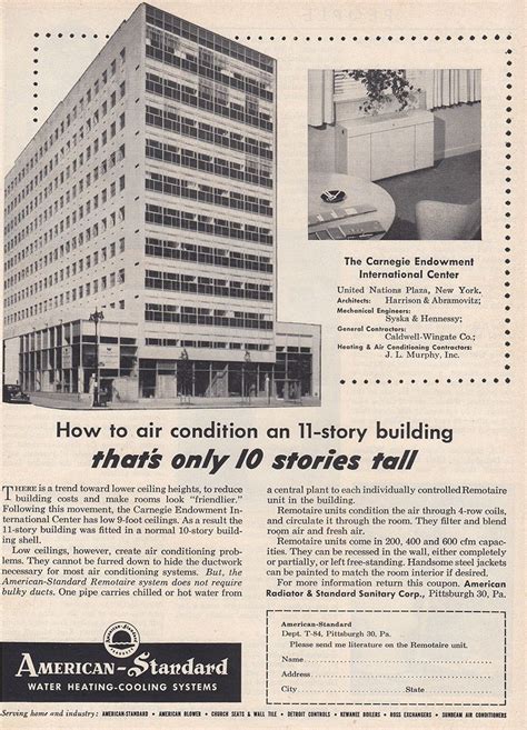 Pin By Je Hart On Vintage Ads Heating And Cooling United Nations