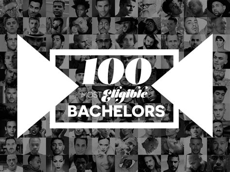 The 100 Most Eligible Bachelors 2018