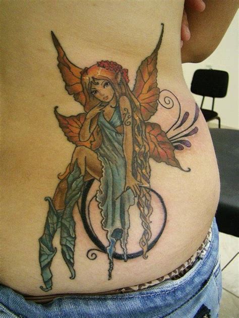 Fairy Lower Back Tattoo Tattoos Pinterest