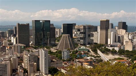 Skyline Of Downtown Rio De Janeiro Editorial Photography Image Of 627