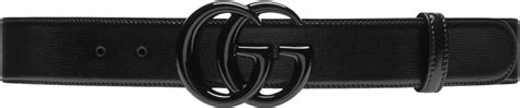 Gucci All Black Gg Marmont Belt Inc Style