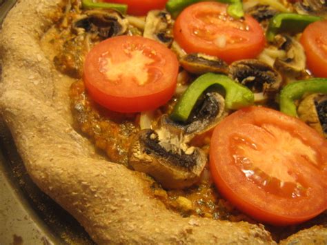 It's fun to share, but we won't blame you if you want to keep it. Vegetarian Vegan Pizza No Cheese) Recipe - Genius Kitchen