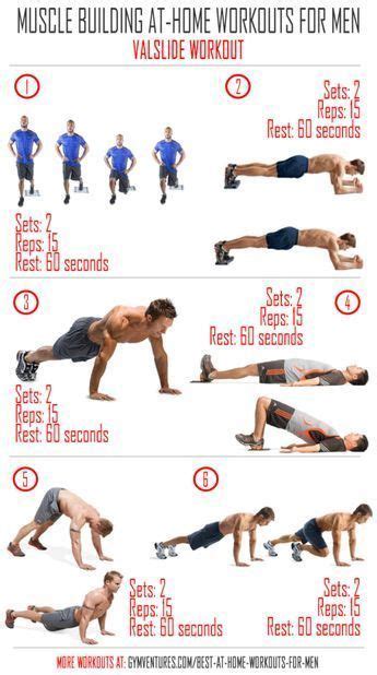 Bei diesem abs home workout brennen die bauchmuskeln. Effective-At-Home-Workouts-for-Men-Valslide-Workout ...