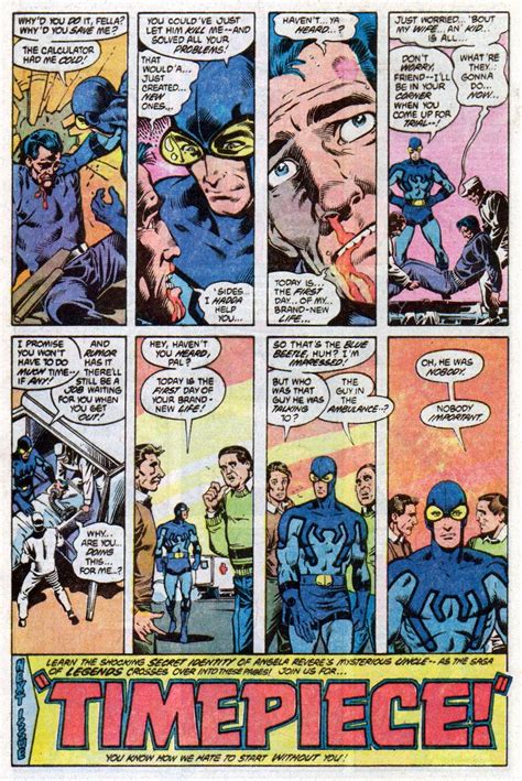Read Online Blue Beetle 1986 Comic Issue 8