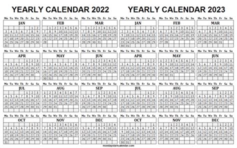 August 2022 Blank Calendar 2022 And 2023 Monthly Calendar Template