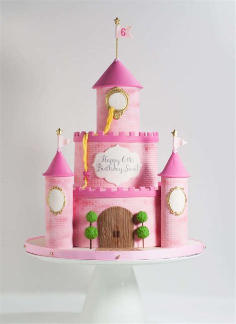 Pink Princess Castle Cake Whipped Bakeshop Philadelphia