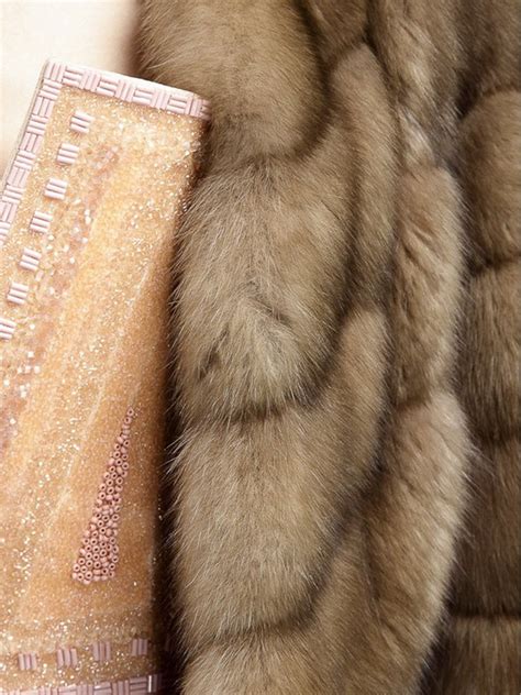 golden russian sable fur jacket fit in skandinavik fur