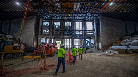 Take A Look Inside Memorial Coliseum During Ongoing Renovations