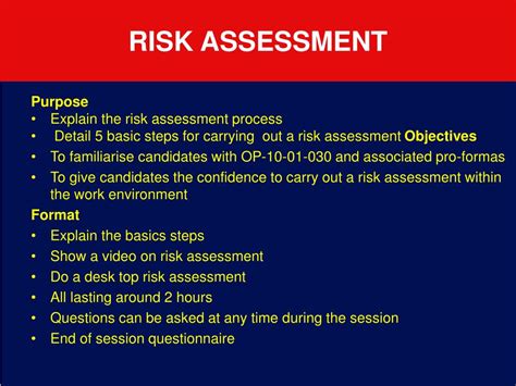 Ppt Risk Assessment Powerpoint Presentation Free Download Id3768247