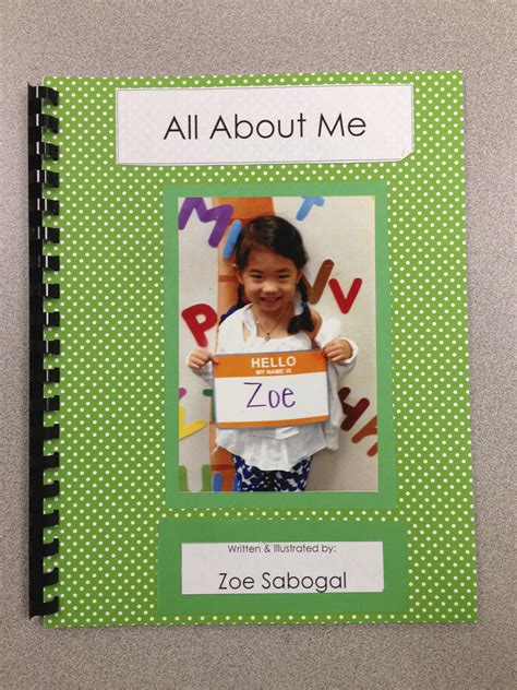 All About Me Books For Preschool