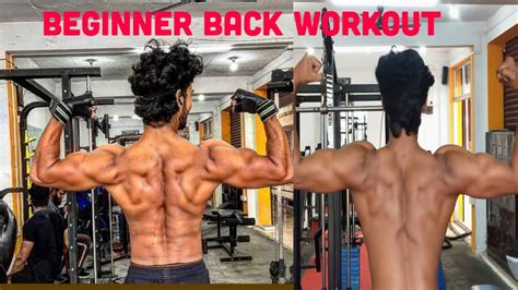 Beginner Full Back Workout Mass Training Shahnawaz Ta Youtube